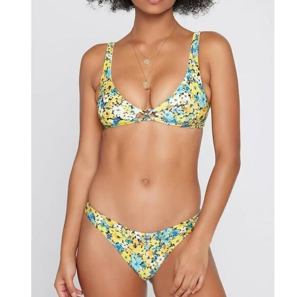 L*Space Printed Cabana Bitsy Bikini Bottom Small - Picture 8 of 8